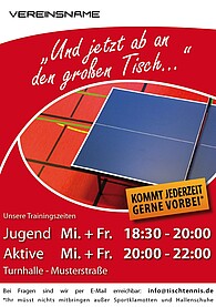 Flyer-Dorffest-Muster